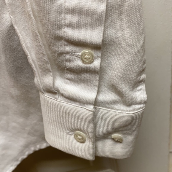 Lauren Ralph Lauren button down shirt, Boys size 10, White color, dressy shirt - Picture 3 of 6